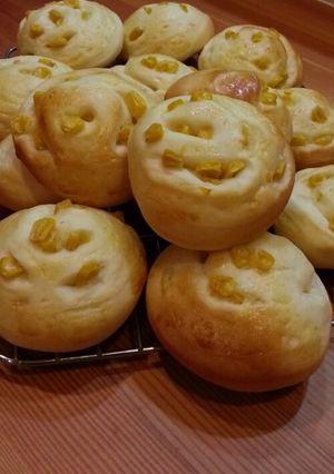 HBでちっちゃい☆コーンパン♪-レシピのメイン写真