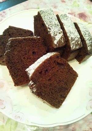 ♡ラブリーチョコモフモフパウンドケーキ♡-レシピのメイン写真