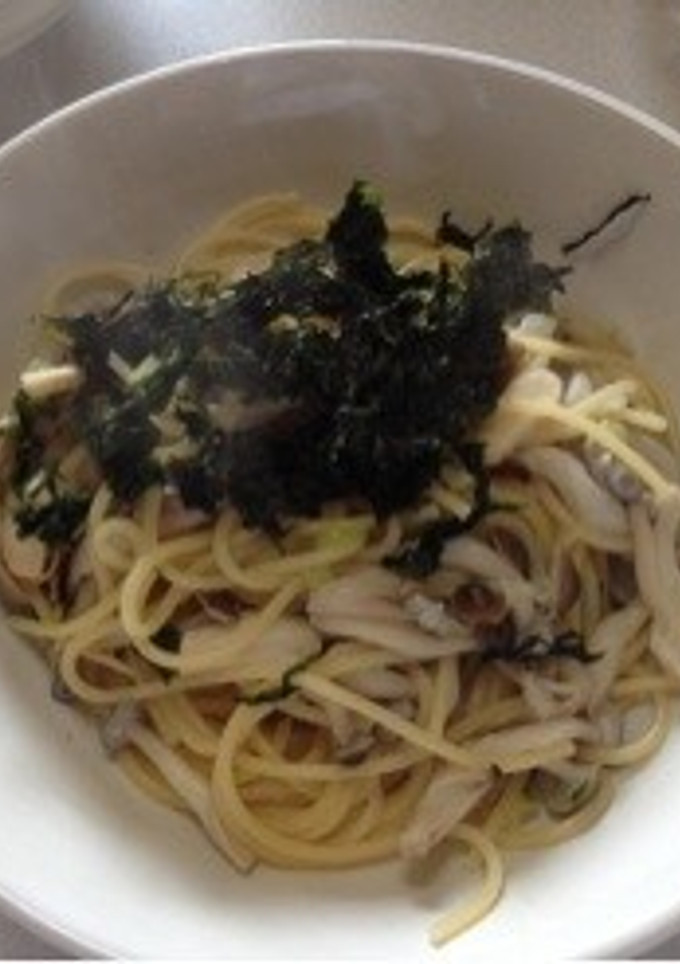 永谷園 お吸い物＊簡単 和風パスタ-レシピのメイン写真