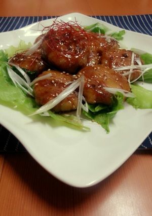 ご飯が進む！長芋の豚照り巻き♪-レシピのメイン写真