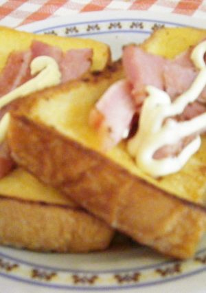 びっくり！ベーコンフレンチパン-レシピのメイン写真