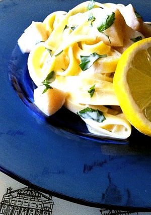 爽やか仕立てのレモンクリームパスタ-レシピのメイン写真