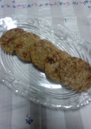 鯖缶♡味噌煮入りぬれ煎餅♪-レシピのメイン写真