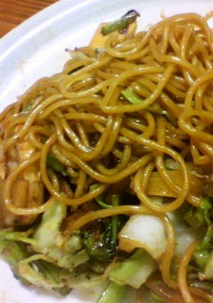 蕪とベーコンきゃべつ☆焼きソバ♪-レシピのメイン写真