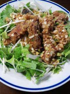 サバの揚げ焼き(香味甘だれかけ)-レシピのメイン写真
