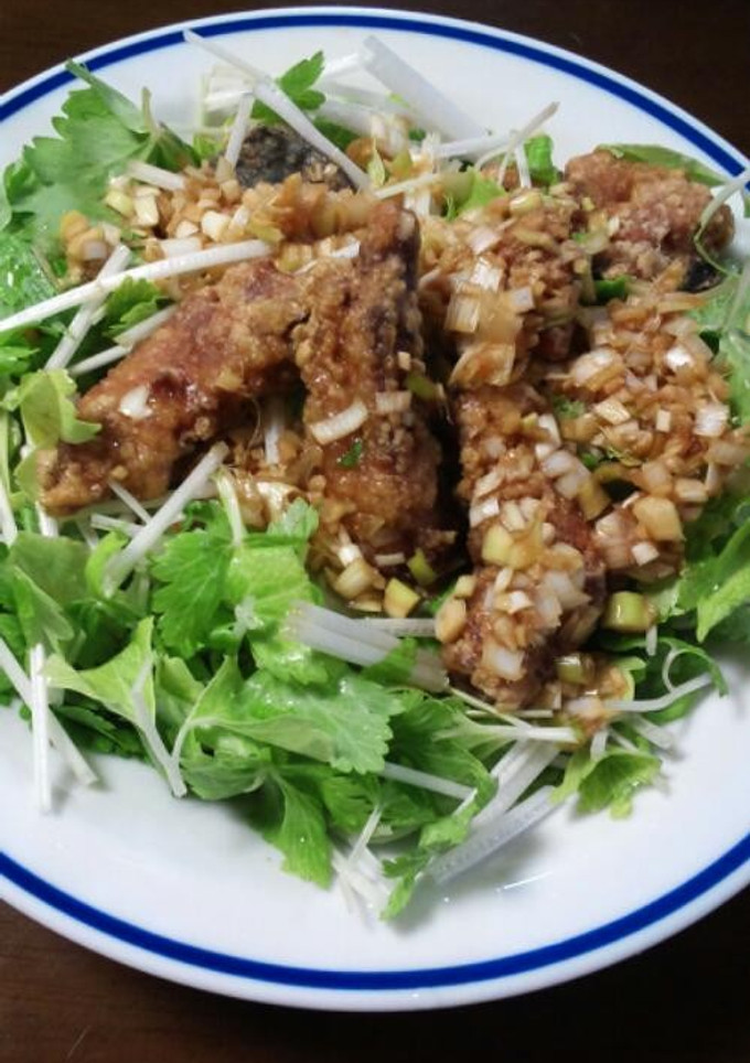 サバの揚げ焼き（香味甘だれかけ）-レシピのメイン写真