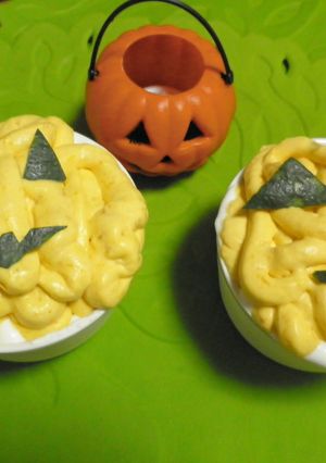 ハロウィン!かぼちゃのモンブラン-レシピのメイン写真