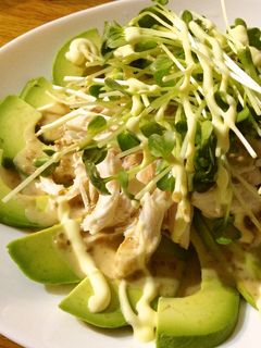 鶏ささみとアボカドのサラダ-レシピのメイン写真