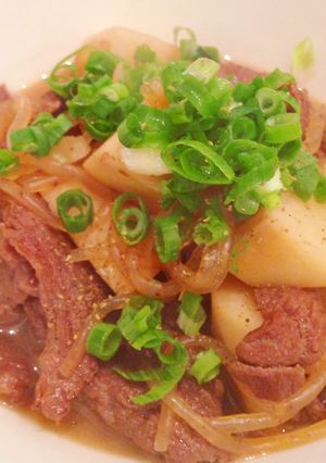 山椒香るサトイモと牛肉の煮もの-レシピのメイン写真
