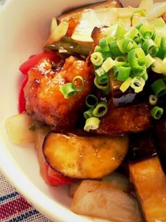 野菜と唐揚げの甘酢あんかけ-レシピのメイン写真