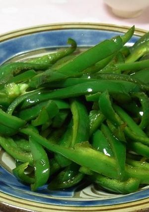 簡単！安い！大活躍！ピーマン醤油炒め-レシピのメイン写真