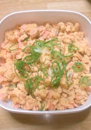 鮭たま丼-レシピのメイン写真