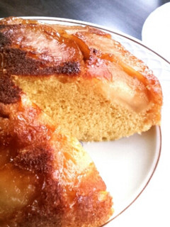 簡単!りんごのタルトタタン風ケーキ-レシピのメイン写真