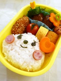 うさぎちゃんのキャラ弁-レシピのメイン写真