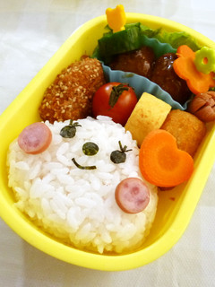 うさぎちゃんのキャラ弁-レシピのメイン写真