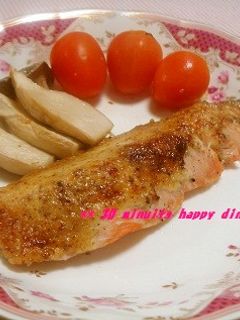 トースターで!鮭のマスタードマヨ焼き-レシピのメイン写真