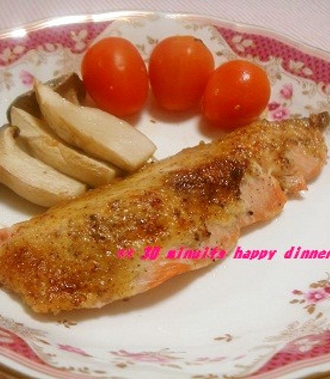 トースターで！鮭のマスタードマヨ焼き by 河埜玲子 【クックパッド