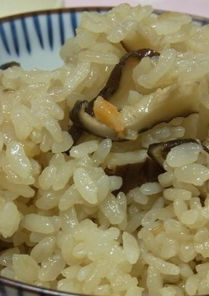 干し海老と干し椎茸の炊き込みごはん-レシピのメイン写真
