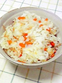 ちりめんじゃこと人参のまぜご飯-レシピのメイン写真