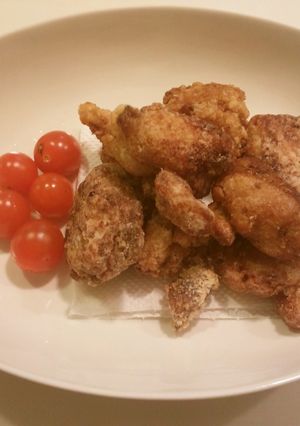 旨い!!ジューシー!!塩麹で鶏の唐揚げ-レシピのメイン写真