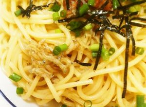 簡単☆さっぱり梅とじゃこのパスタ-レシピのメイン写真