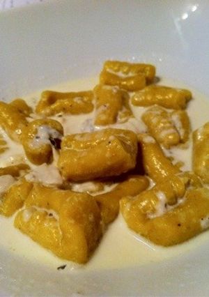 かぼちゃのニョッキ☆ブルーチーズクリーム-レシピのメイン写真