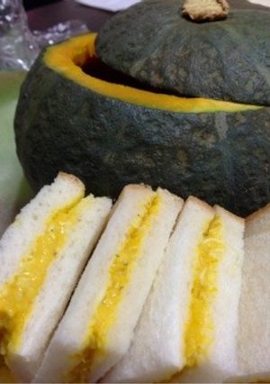 かぼサンド☆甘〜い塩麹風味☆-レシピのメイン写真