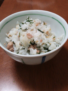 鶏ひき肉とシソの混ぜご飯♪-レシピのメイン写真