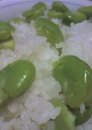 そら豆ご飯-レシピのメイン写真
