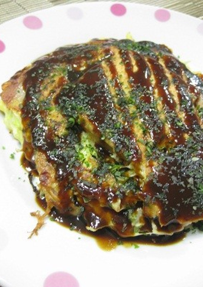 ダイエットこうやで厚揚げのお好み焼き-レシピのメイン写真