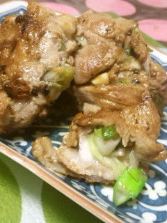★塩麹ネギ塩を豚肉で巻きました。★-レシピのメイン写真