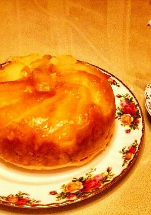炊飯器におまかせふかふかアップルケーキ♡-レシピのメイン写真