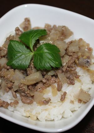 ヘルシー!!こうや肉みそ-レシピのメイン写真