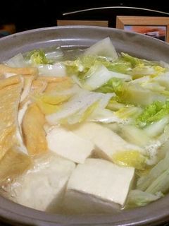 白菜湯豆腐-レシピのメイン写真