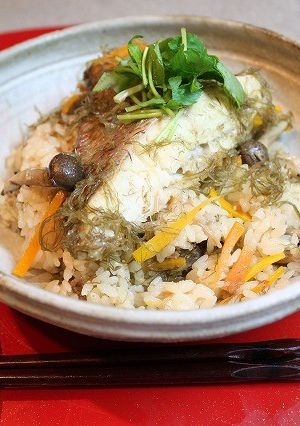 昆布鯛めし-レシピのメイン写真