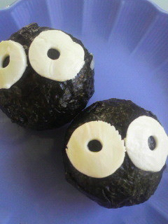 *キャラ弁*まっくろくろすけ-レシピのメイン写真