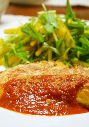 パルメが香るトマトチキンカツ☆-レシピのメイン写真