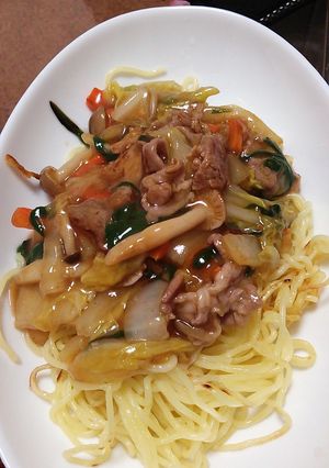 醤油麹のあんかけ焼きそば-レシピのメイン写真
