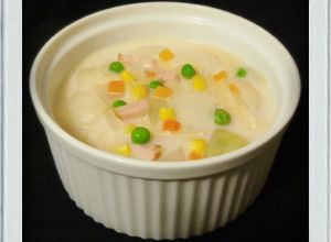 ■簡単一人ランチ■クリームスープパスタ♪-レシピのメイン写真