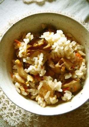 サザエの炊き込みご飯-レシピのメイン写真