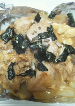 レンジで時短♪ふんわり美味しい♪親子丼♪-レシピのメイン写真