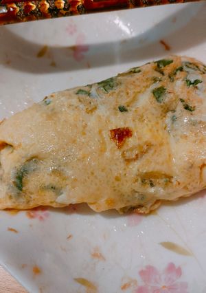 ♡シソ入り卵焼き♡-レシピのメイン写真