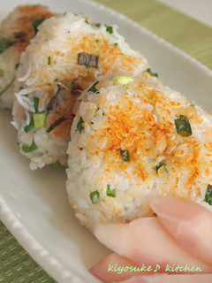 新生姜の香る~♪焼きおにぎり(^^)/-レシピのメイン写真