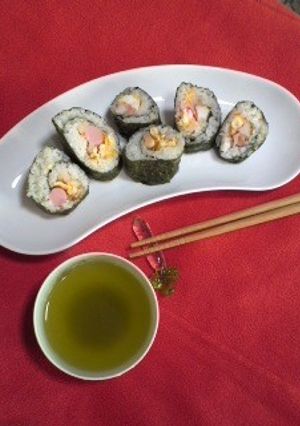 岩下の新生姜入り海苔巻き-レシピのメイン写真