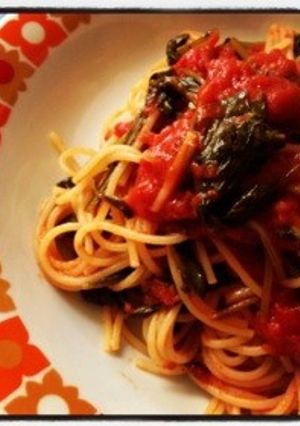 イタリアの朝食♡ルッコラとトマトのパスタ-レシピのメイン写真