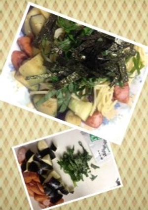 お茶漬け海苔で簡単和風パスタ☆-レシピのメイン写真