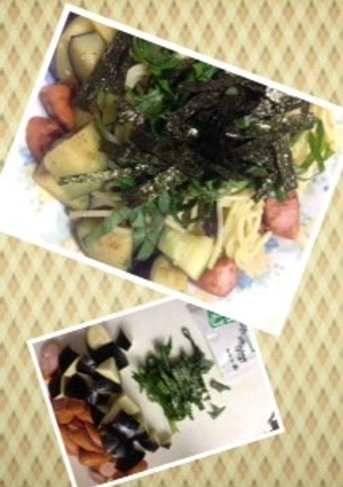 お茶漬け海苔で簡単和風パスタ☆-レシピのメイン写真