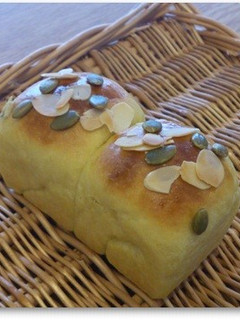 かぼちゃのミニ食パン-レシピのメイン写真