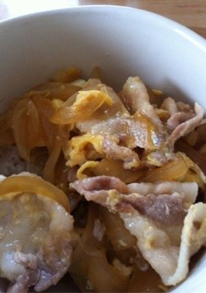 お手軽★豚玉丼-レシピのメイン写真
