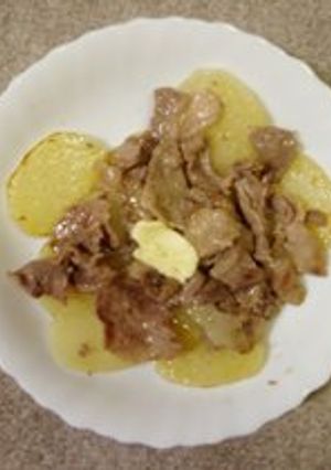 豚肉とじゃがいものバター炒め-レシピのメイン写真